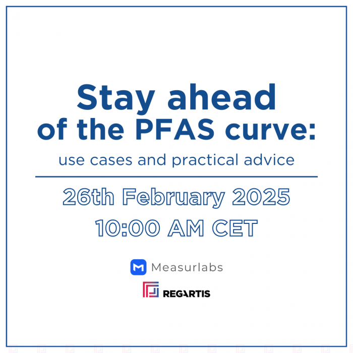 Stay ahead of the PFAS curve: use cases and practical advice