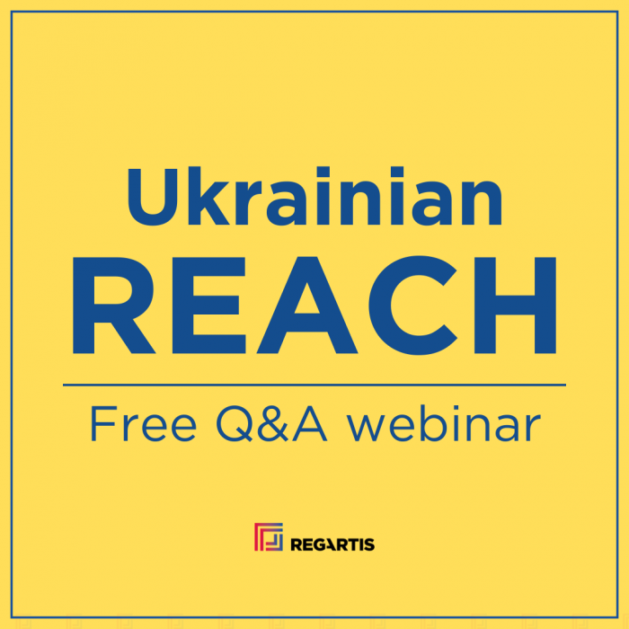 Ukrainian REACH: Deadlines deferral? Free Q&A webinar